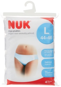 Nuk Einweg-Slips XL 4 bucati pentru maternitate confort si igiena
