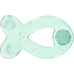 NUK Extra Cool Beissring pentru bebelusi 3 luni efect de racire si masaj multicolor