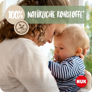 NUK for Nature Set Perfect Start Biberon si Suzeta 0-6 luni 100% materii prime naturale 4 x sticle (150 ml + 260 ml) 2 x Suzeta din silicon fara BPA 6 bucati - Img 6