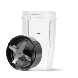 nutribullet Original 600, Blender electric, Chopper, Smoothie Blender, Smoothie Maker, 600 W, To Go becjer 700ml si 500ml, Negru, NB606B - Img 3