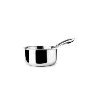 Oala cu maner IBILI, 18 cm, 2 Litri, inox, inductie, fara antiaderent