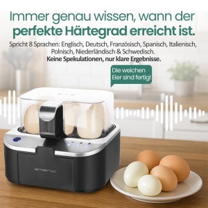 Oala electrica pentru oua Emerio EB-123177.1, 6 oua, 400W, BPA free - Img 5