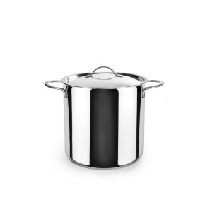 Oala inalta IBILI 605432 Noah aluminiu cu capac 32 cm