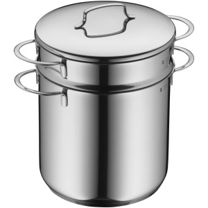Oala pentru paste WMF Mini 18 cm 3L otel inoxidabil compatibila cu inductie design compact