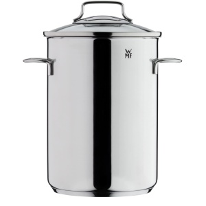 Oala pentru sparanghel WMF 16cm, inox Cromargan, capacitate 5l, cu capac din sticla - Img 9