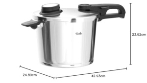 Oala sub presiune Fissler Vitavit Premium 6L Inductie 4 functii - Img 4