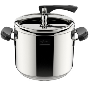 Oala sub presiune Lagostina La Classica Lagofusion, 26 cm, 12 l, cu accesorii