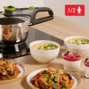 Oala sub presiune Tefal Secure 5 Neo, 3 litri, compacta, pentru 1-2 persoane - Img 3