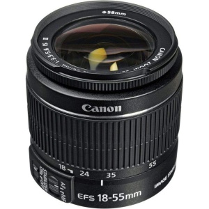 Obiectiv Canon EF-S 18-55mm F3.5-5.6 IS II, Negru, Stabilizator de imagine - Img 3