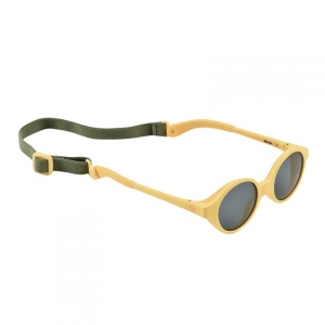 Ochelari de soare pentru bebelusi BEABA, 100 protectie UV, confort optim, galben - Img 3