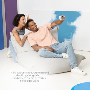 Oglinda de machiaj Ecomed CM-20E cu LED, compacta, cu functie 2in1 - Img 5