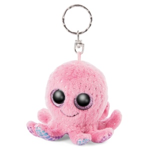 Oktopus Plush NICI Glubschis 8 cm, Culoare RozBunt, Ideal pentru Copii