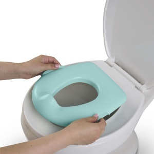 Olita copii Disney Baby Stitch 2-in-1 cu sunete de spalare abtibilduri si sezut detasabil - Img 5