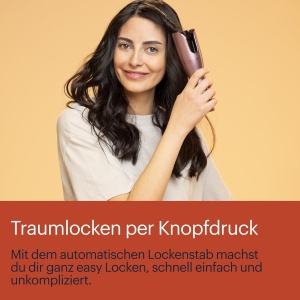Ondulator automat Grundig EasyCurl HS 6230, kablos, 3 temperaturi, violet - Img 6