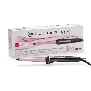 Ondulator de par Bellissima Iconic Curls, 150-210C, forma conica, 1325 mm
