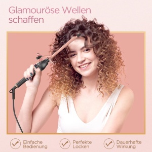 Ondulator de par BESTOPE 9mm, extra lung, 140-230C, LCD, cu manusa - Img 4