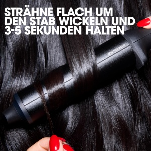Ondulator de par GHD Chronos Curve Max Wand, 38 mm, negru, anti-frizz - Img 2