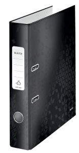 Ordner Leitz 180, A4, 350 foi, 5,2 cm, negru, WOW
