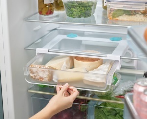 Organizator frigider Joseph Joseph FridgeStore TransparentTurcoaz 78x313x255 cm - Img 7