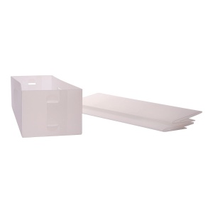 Organizator sertare Jocca 4686 3 unitati plastic transparent compact - Img 5