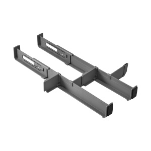 Organizator sertare Metaltex Multi-Fit ajustabil cu separatoare antialunecare