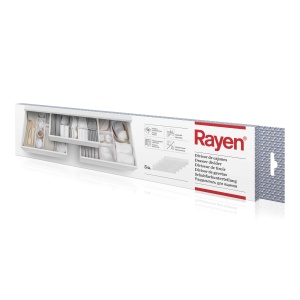 Organizer sertar Rayen 6310, adaptabil, 49.5 x 10 cm, multifunctional