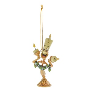 Ornament Disney Traditions Jim Shore - Frau Teekanne si Scherbe, Handpainted