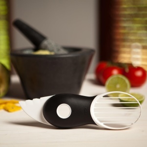 OXO Good Grips 3-in-1 Avocado Schneider Alb Functie Multifunctionala - Img 9