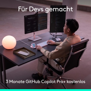 Pad programabil Logitech MX Keypad, 9 taste LCD personalizabile, gri - Img 3