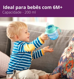 Pahar Philips Avent (model SCF551/05) 200 ml - Img 3