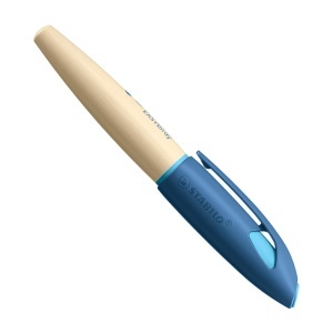 Pana pentru scris STABILO EASYbirdy Timber, ergonomica, pentru stangaci, din lemn - Img 2