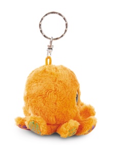 Pandantiv Oktopus Olly Polly NICI 9cm - Plush, Portocalie, Ideal pentru Rucsac - Img 2