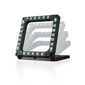 Panou de control Thrustmaster MFD Cougar Pack - 2 panouri USB programabile pentru PC - Img 5