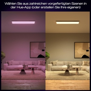 Panou LED Philips Hue Surimu 120x30cm, dimmabil, 16 milioane culori - Img 4