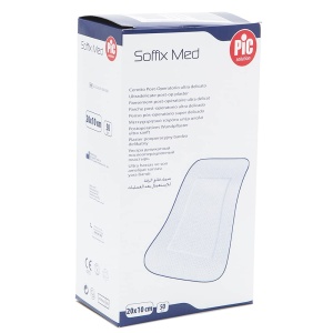 Pansament Postoperator Pic Solution Soffix Med Ultra Delicate 20 cm x 10 cm, Steril