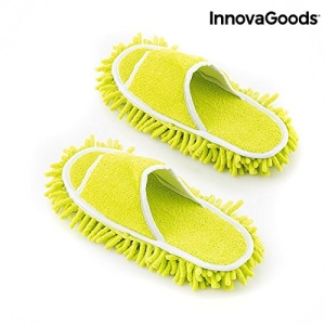 Pantofi Mop InnovaGoods MopGo, Unisex, Culoare Zitronagrun, Marime 35-43 - Img 5
