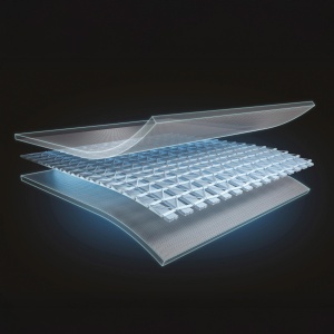 Panza de acoperire pentru piscina INTEX 450x220 cm, din polietilena reciclata, rezistenta la UV - Img 5