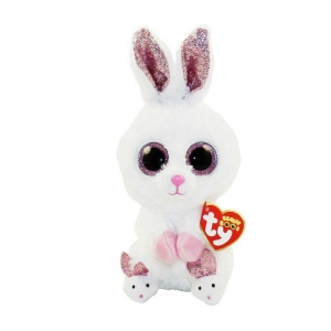 Papuci de casa TY Rabbit Plusch Alb, One Size, Material de calitate - Img 4