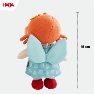 Papusa din material textil HABA EMI, 15 cm, pentru bebelusi si copii, lavabila - Img 5