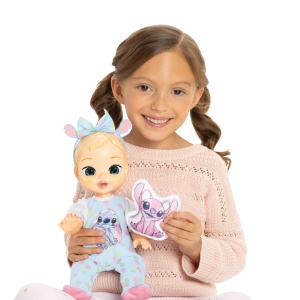 Papusa Disney Darlings Stitch Blonde, 33 cm, cu accesorii si efecte sonore - Img 7