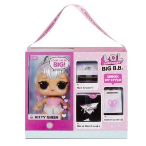 Papusa L.O.L. Surprise Big B.B-Kitty Queen cu accesorii, 137 kg - Img 2