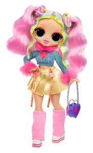 Papusa L.O.L. Surprise OMG Bubblegum D.J. 1 papusa cu outfit, roz - Img 3