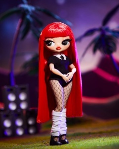 Papusa L.O.L. Surprise OMG Music Festival - Jennie, Stil Trendy, Corp Mobil, Par Coafat - Img 12
