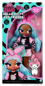 Papusa L.O.L. Surprise OMG My Melody - Outfit detaliat, corp mobil, accesorii - Img 7