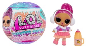 Papusa L.O.L. Surprise Winter Snow Tot, 8 surprize, accesorii, cadou pentru copii