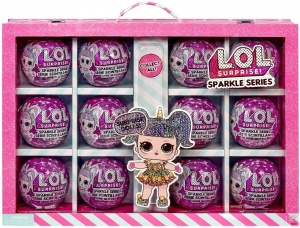 Papusi LOL Surprise Glitzer - Set 12 Figurine cu 84 de Surprize, Diverse Accesorii
