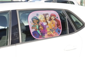 Parasolar auto Disney Prinzessinnen 44x35 cm - UV Protectie, Design Roz - Img 9