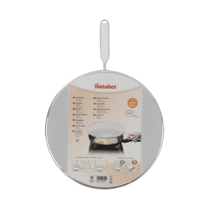 Paraspruzzi Metaltex 206129, 29 cm, pentru toate tipurile de tigai