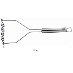 Pasator de cartofi WMF Profi Plus 1871696030, otel inoxidabil, 29 cm, rezistent la coroziune - Img 2