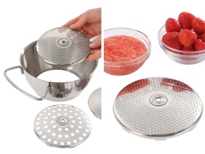 Pasier Mula Leifheit 23080, 20 cm, din inox, cu 3 insertii - Img 3